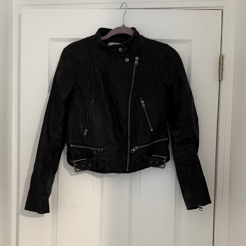Free People Leather Jacket